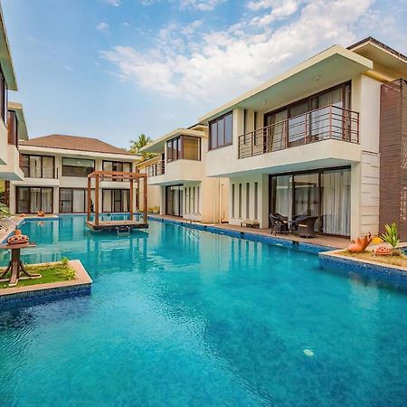 Ochre Villa- Luxury Property In Assagaon / Vagator Bagian luar foto