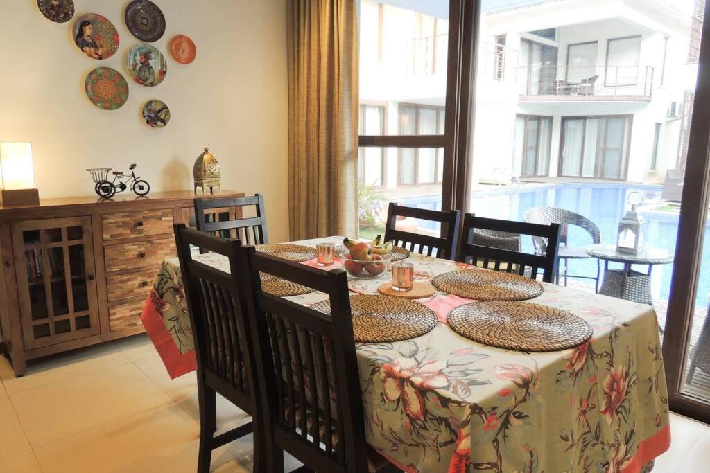 Ochre Villa- Luxury Property In Assagaon / Vagator Bagian luar foto
