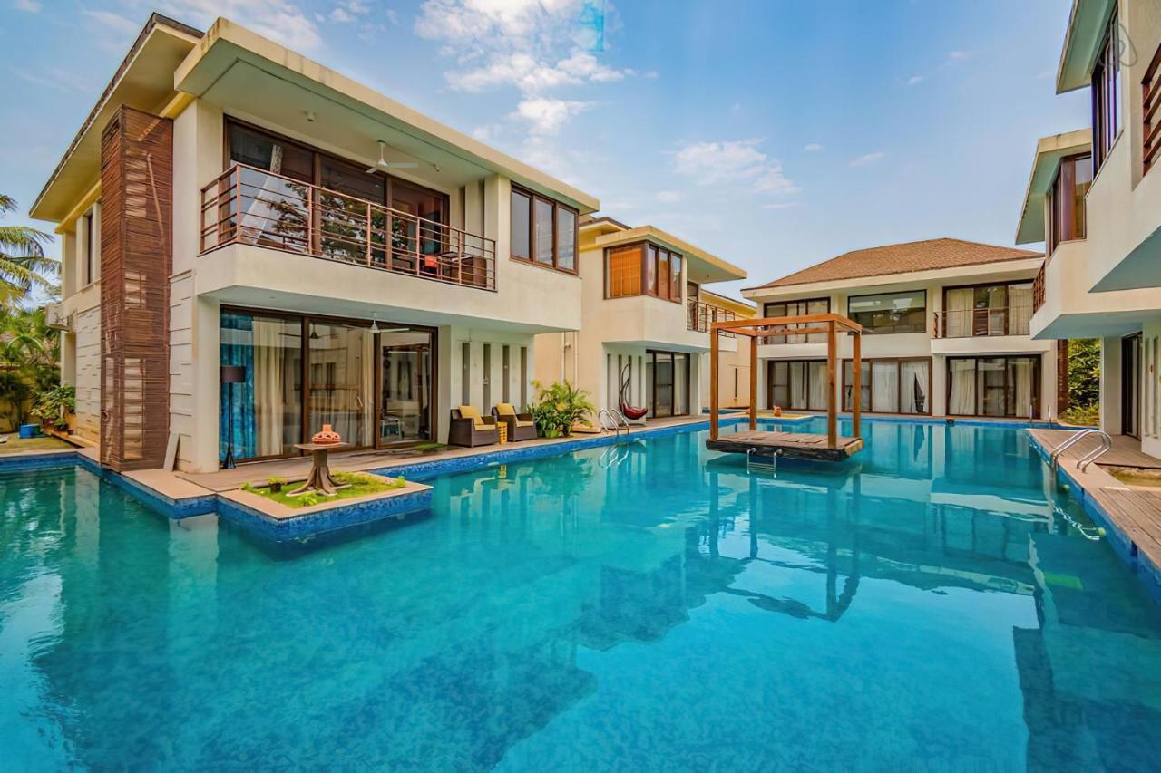 Ochre Villa- Luxury Property In Assagaon / Vagator Bagian luar foto