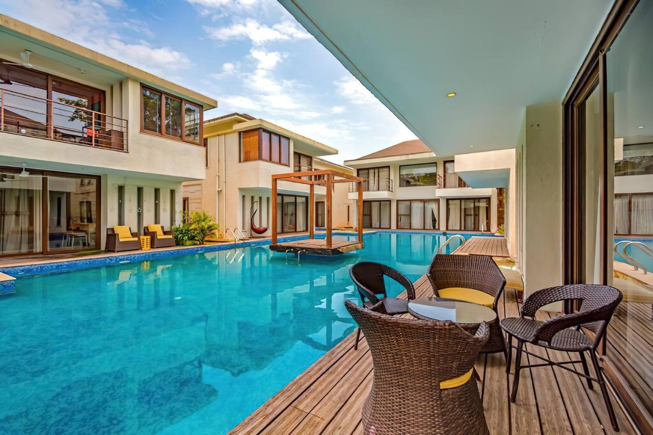 Ochre Villa- Luxury Property In Assagaon / Vagator Bagian luar foto